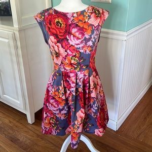 IMNYC multicolored a-line dress!